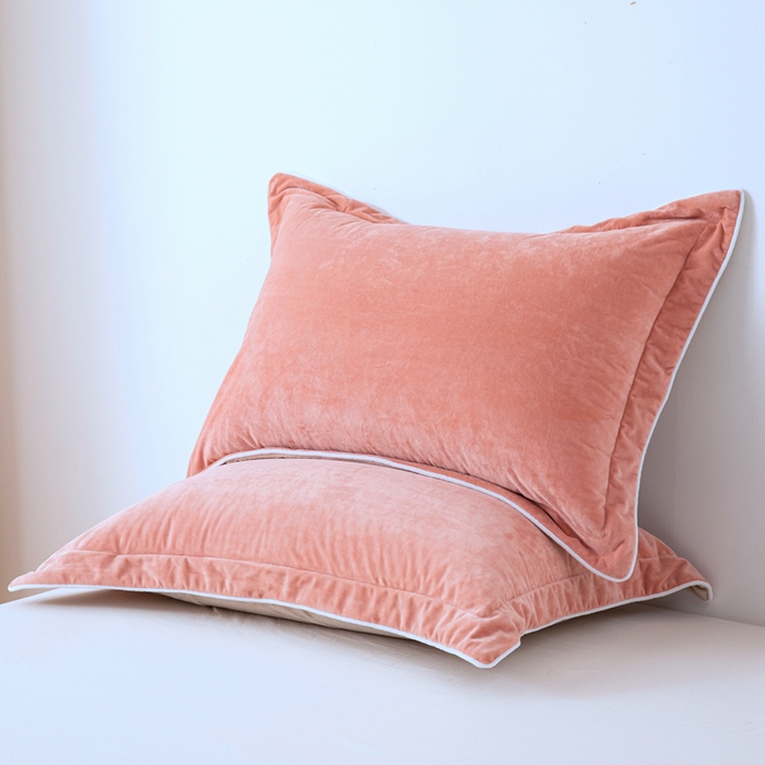 91家纺网 家纺一手货源 找家纺 安力森/诚臻酒店用品 2025新款麻绳婴儿绒四件套 秋冬加厚亲肤保暖卧室床品套件（280克） 枕头枕套图片合集仅供展示