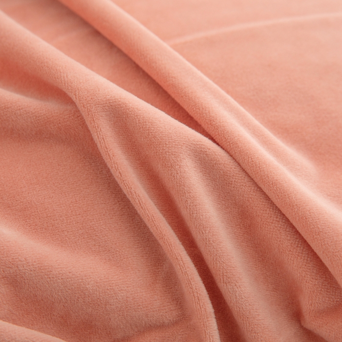 91家纺网 家纺一手货源 找家纺 安力森/诚臻酒店用品 2025新款麻绳婴儿绒四件套 秋冬加厚亲肤保暖卧室床品套件（280克） 橘粉-乳酪