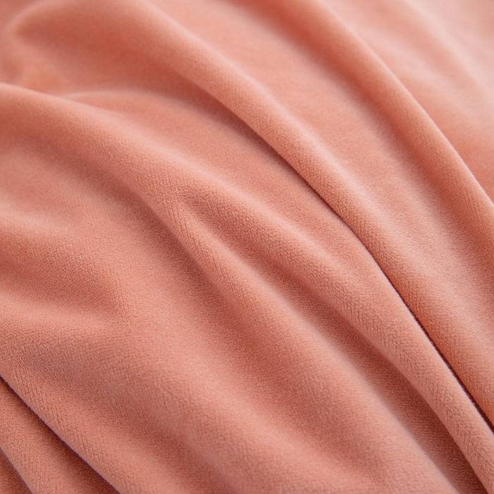 91家纺网 家纺一手货源 找家纺 安力森/诚臻酒店用品 2025新款麻绳婴儿绒四件套 秋冬加厚亲肤保暖卧室床品套件（280克） 橘粉-浅灰