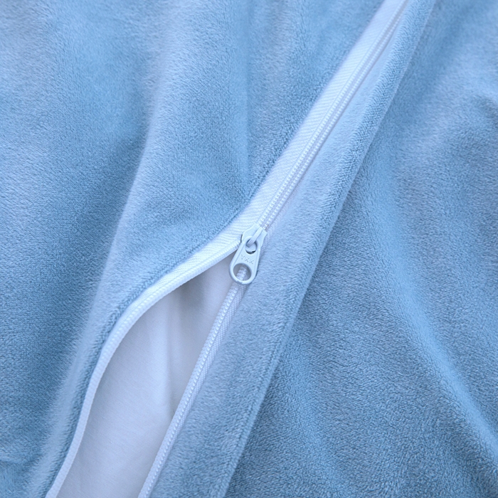 91家纺网 家纺一手货源 找家纺 安力森/诚臻酒店用品 2025新款麻绳婴儿绒四件套 秋冬加厚亲肤保暖卧室床品套件（280克） 雾兰-浅蓝