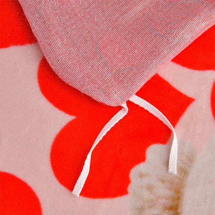 91家纺网 家纺一手货源 找家纺  妮恒美 2025新款牛奶绒印花床裙款四件套法莱绒四件套珊瑚金貂绒四件套 爱心兔兔