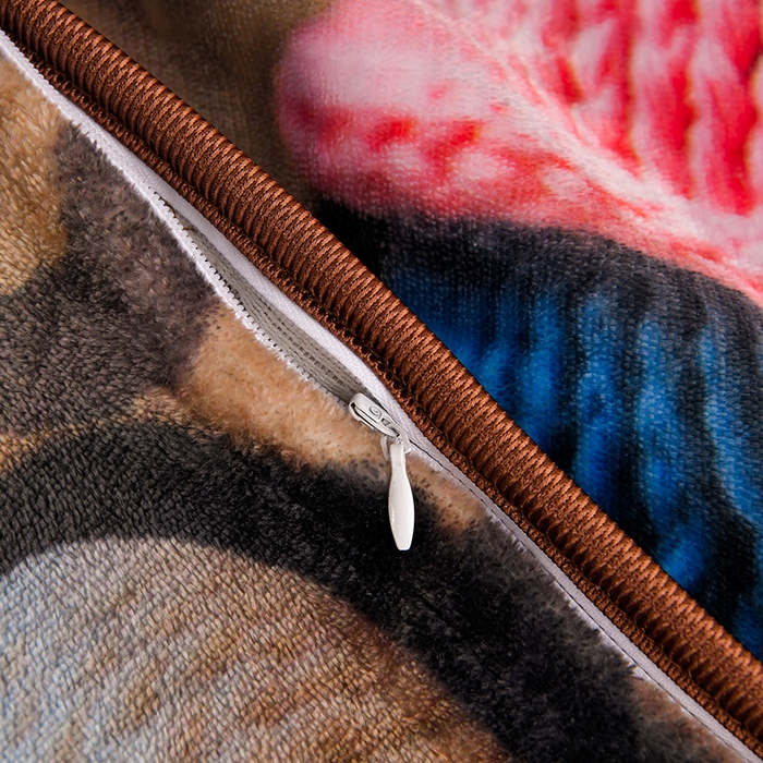 91家纺网 家纺一手货源 找家纺 妮恒美 2025新款牛奶绒印花床裙款四件套法莱绒四件套珊瑚金貂绒四件套 豹纹猫