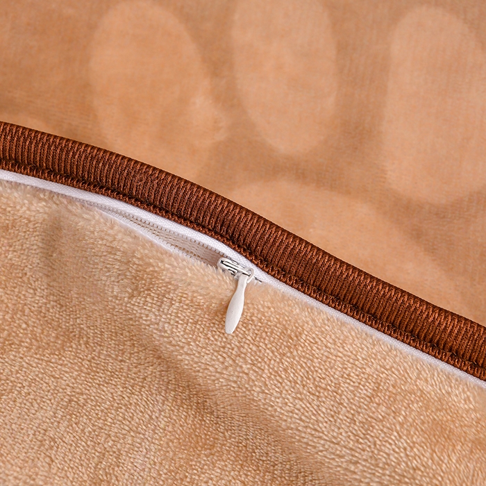 91家纺网 家纺一手货源 找家纺 妮恒美 2025新款牛奶绒印花床裙款四件套法莱绒四件套珊瑚金貂绒四件套 酷酷熊