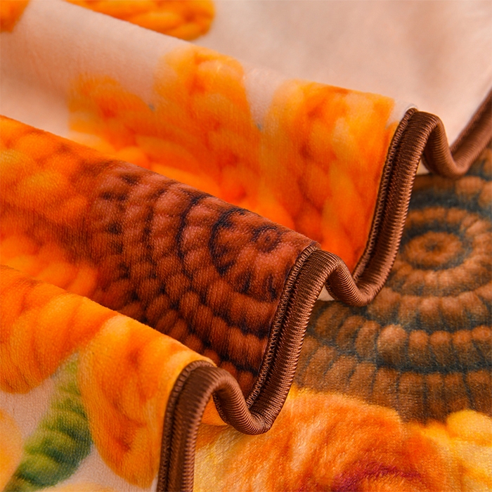 91家纺网 家纺一手货源 找家纺 妮恒美 2025新款牛奶绒印花床裙款四件套法莱绒四件套珊瑚金貂绒四件套 一举夺葵