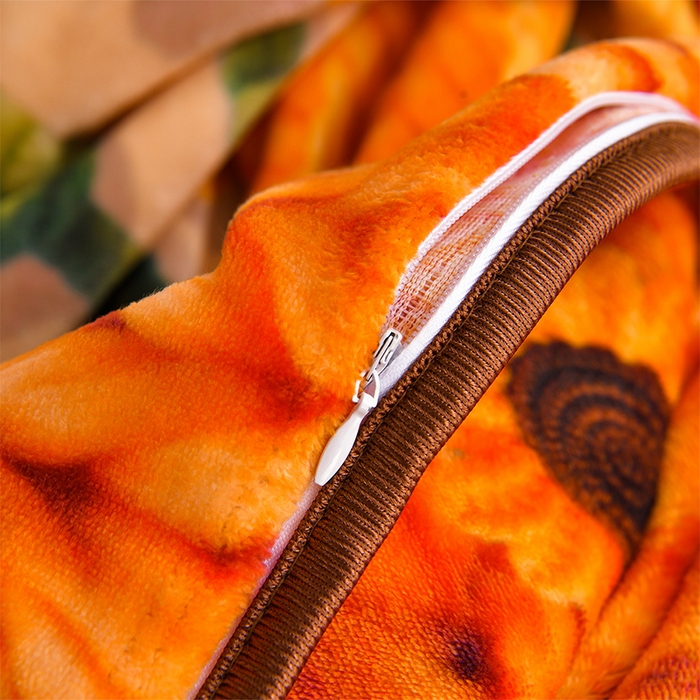 91家纺网 家纺一手货源 找家纺 妮恒美 2025新款牛奶绒印花床裙款四件套法莱绒四件套珊瑚金貂绒四件套 一举夺葵