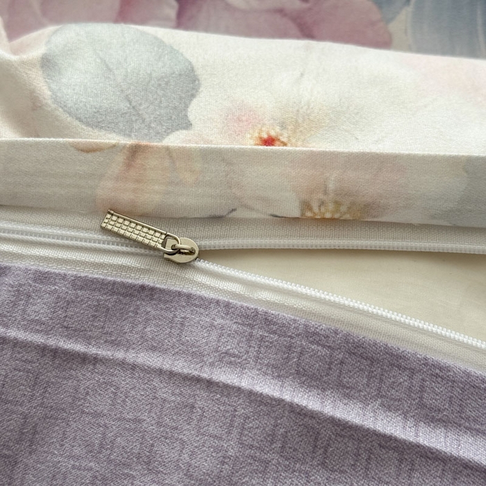 91家纺网 家纺一手货源 找家纺 桔禾家纺 2025新款田园花卉小清新直播加厚植物羊绒四件套高克重磨毛跨境四件套 大量现货 暗香浮动