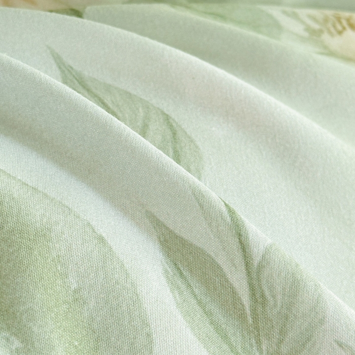 91家纺网 家纺一手货源 找家纺 桔禾家纺 2025新款田园花卉小清新直播加厚植物羊绒四件套高克重磨毛跨境四件套 大量现货 繁花田薇