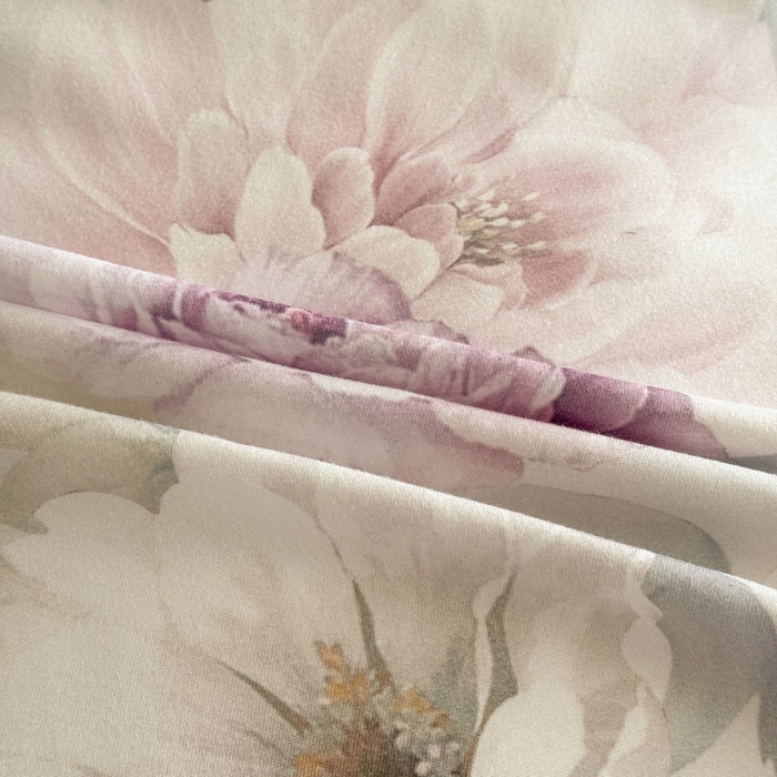 91家纺网 家纺一手货源 找家纺 桔禾家纺 2025新款田园花卉小清新直播加厚植物羊绒四件套高克重磨毛跨境四件套 大量现货 暗香浮动