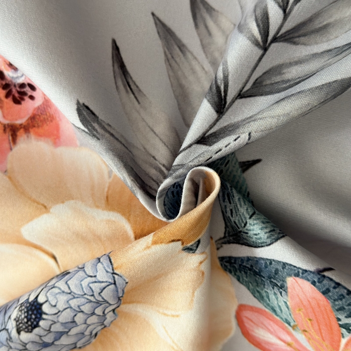 91家纺网 家纺一手货源 找家纺 桔禾家纺 2025新款田园花卉小清新直播加厚植物羊绒四件套高克重磨毛跨境四件套 大量现货 花开倾城