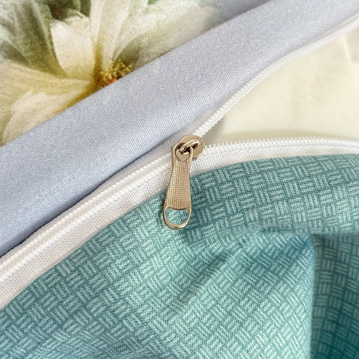 91家纺网 家纺一手货源 找家纺 桔禾家纺 2025新款田园花卉小清新直播加厚植物羊绒四件套高克重磨毛跨境四件套 大量现货 漫步花庭