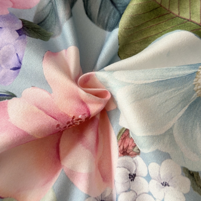 91家纺网 家纺一手货源 找家纺 桔禾家纺 2025新款田园花卉小清新直播加厚植物羊绒四件套高克重磨毛跨境四件套 大量现货 花团锦簇