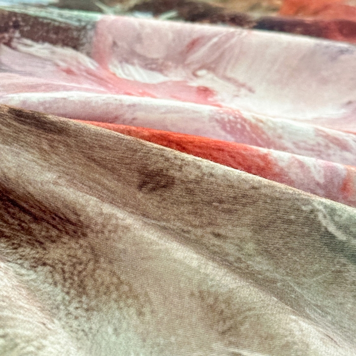 91家纺网 家纺一手货源 找家纺 桔禾家纺 2025新款田园花卉小清新直播加厚植物羊绒四件套高克重磨毛跨境四件套 大量现货 柏林花事