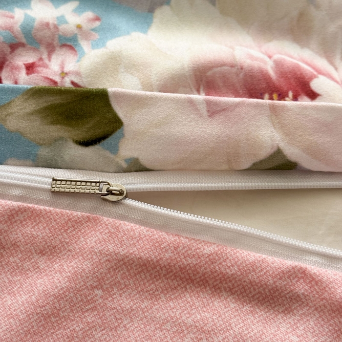 91家纺网 家纺一手货源 找家纺 桔禾家纺 2025新款田园花卉小清新直播加厚植物羊绒四件套高克重磨毛跨境四件套 大量现货 爱情花语