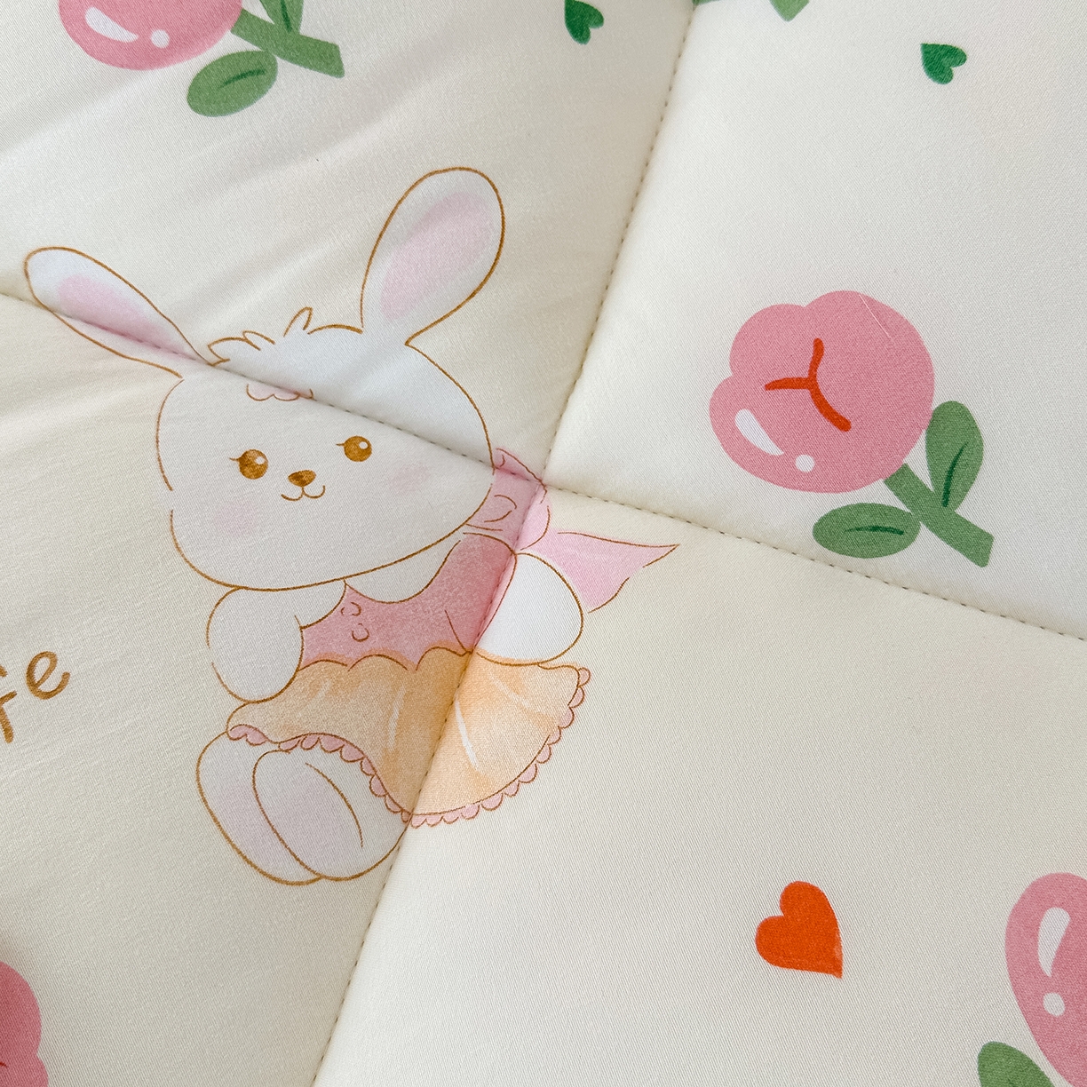 91家纺网 家纺一手货源 找家纺 （总）桔禾家纺 2025新款水洗双层纱纤维被春秋被冬被被芯