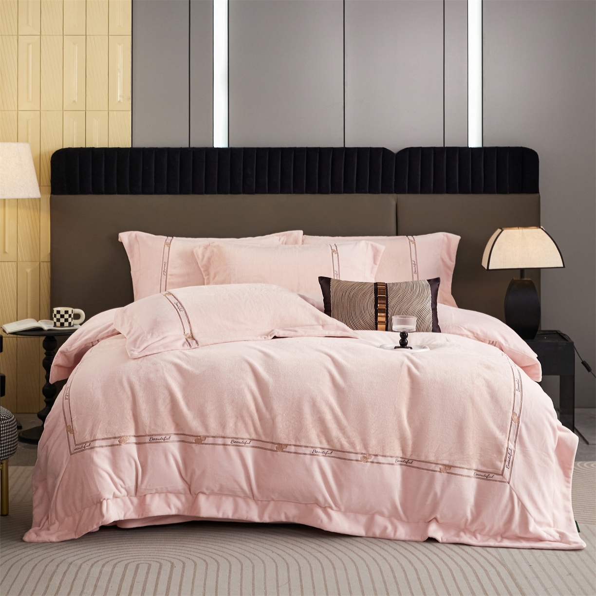 91家纺网 家纺一手货源 找家纺 （总）瑞米家居 2025新款全棉双层纱印花床盖