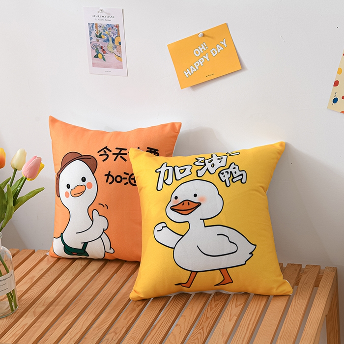 91家纺网 家纺一手货源 找家纺 仁宇枕业 2025新款新品直播跑量礼品赠品卡通抱枕腰枕靠垫枕头枕芯 组合图