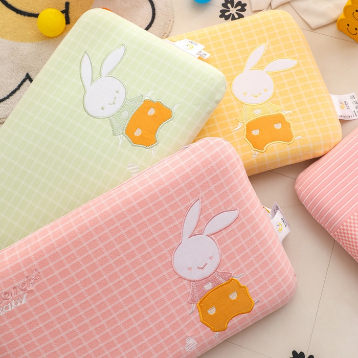 91家纺网 家纺一手货源 找家纺 仁宇枕业 2025新款新品婴幼儿园儿童学生卡通记忆枕头枕芯 组合图 30*50cm/只