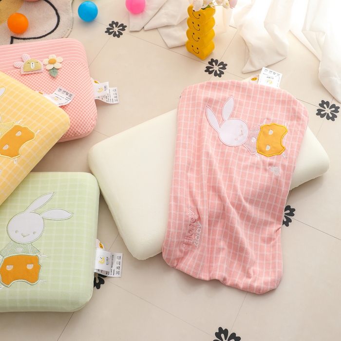 91家纺网 家纺一手货源 找家纺 仁宇枕业 2025新款新品婴幼儿园儿童学生卡通记忆枕头枕芯 组合图 30*50cm/只