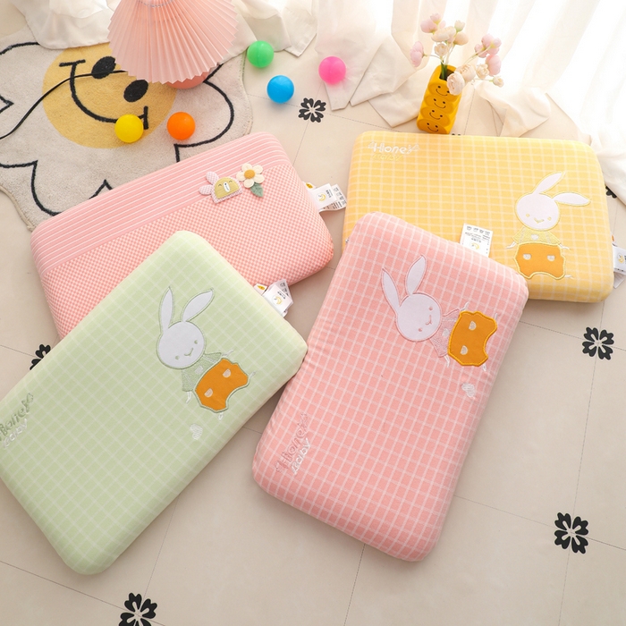 91家纺网 家纺一手货源 找家纺 仁宇枕业 2025新款新品婴幼儿园儿童学生卡通记忆枕头枕芯 组合图 30*50cm/只