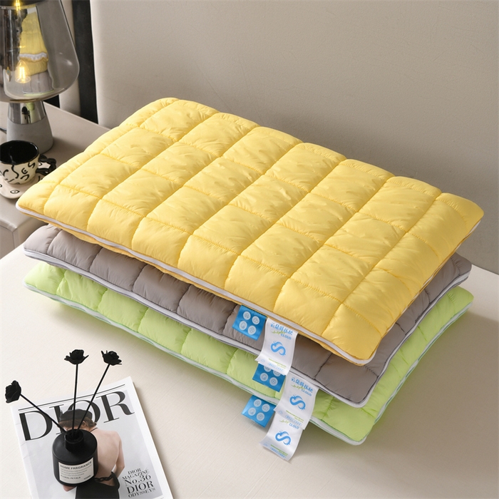 91家纺网 家纺一手货源 找家纺 仁宇枕业 2025新款新品可拆卸云朵释压二合一记忆枕头枕芯 组合图