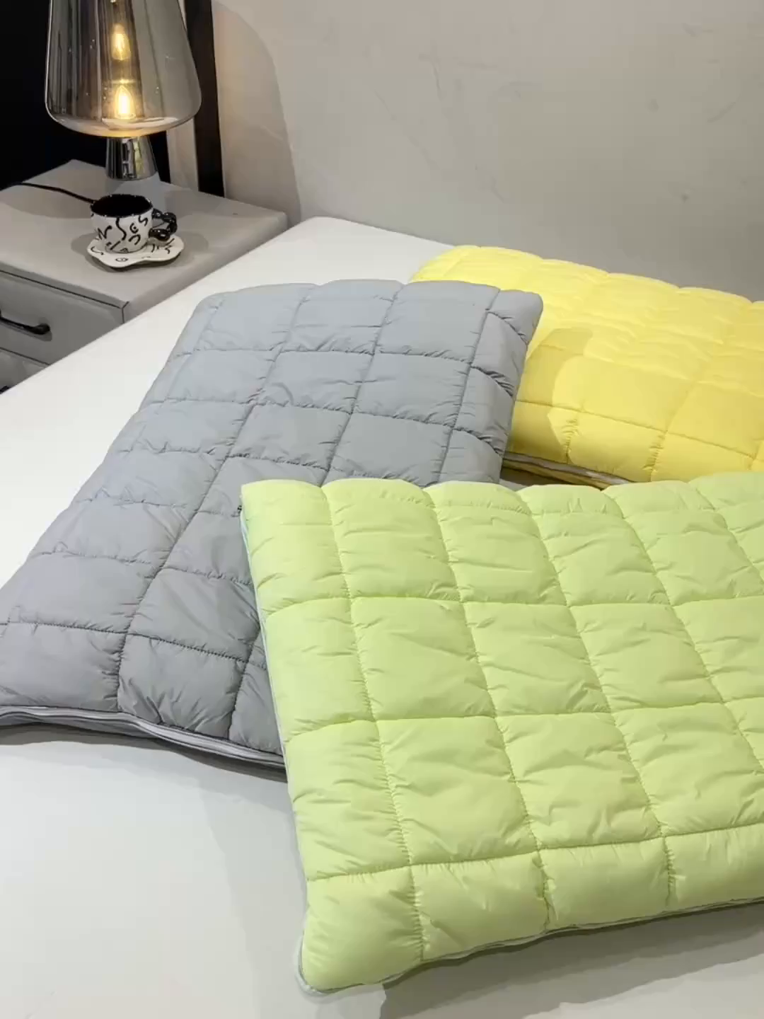 91家纺网 家纺一手货源 找家纺 （总）仁宇枕业 2025新款新品可拆卸云朵释压二合一记忆枕头枕芯