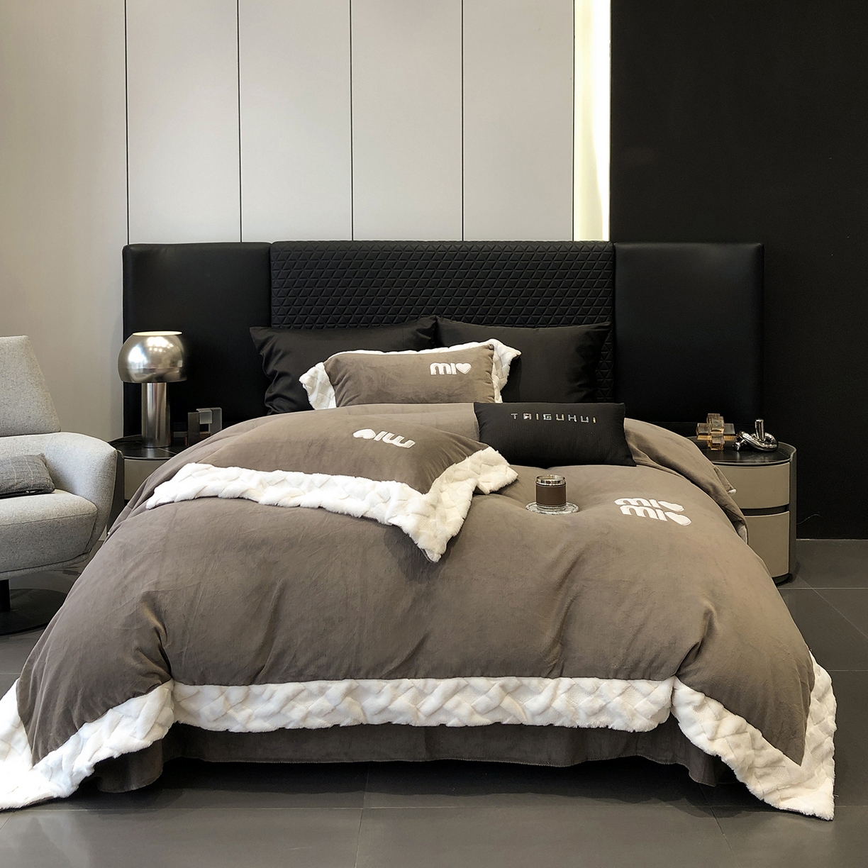 91家纺网 家纺一手货源 找家纺 （总）太古汇家居 2025新款色织大提花圣保罗系列四件套