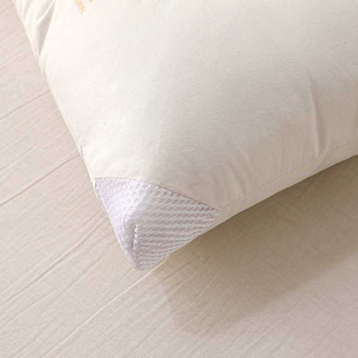 91家纺网 家纺一手货源 找家纺 （总）仁宇枕业 2025新款新品A类全棉大豆蛋白舒适定型护颈羽丝绒枕头枕芯