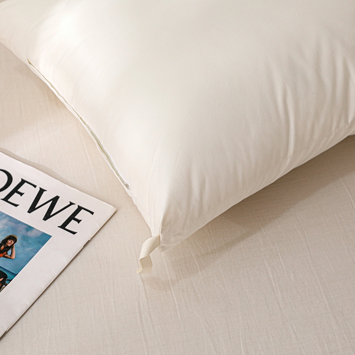 91家纺网 家纺一手货源 找家纺 仁宇枕业 2025新款新品A类全棉大豆蛋白舒适定型护颈羽丝绒枕头枕芯 大豆蛋白舒适枕