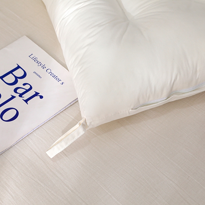 91家纺网 家纺一手货源 找家纺 仁宇枕业 2025新款新品A类全棉大豆蛋白舒适定型护颈羽丝绒枕头枕芯 大豆蛋白定型