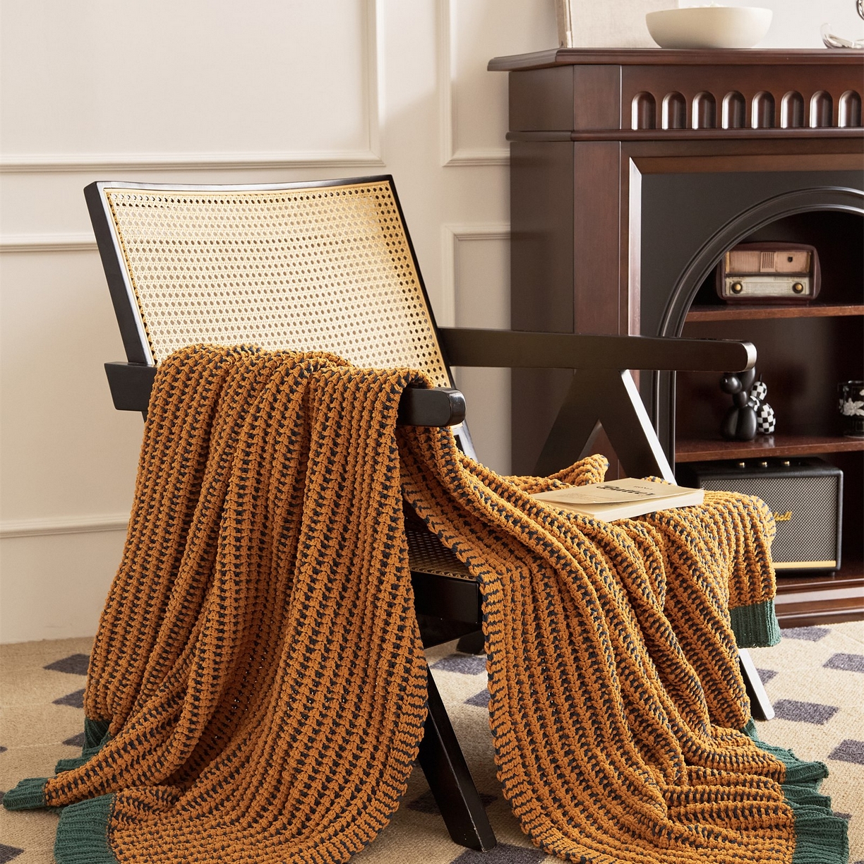 91家纺网 家纺一手货源 找家纺 （总）暖绵绵家纺 2025新款布拉蒙毛毯毯子（最低零售价：158元）