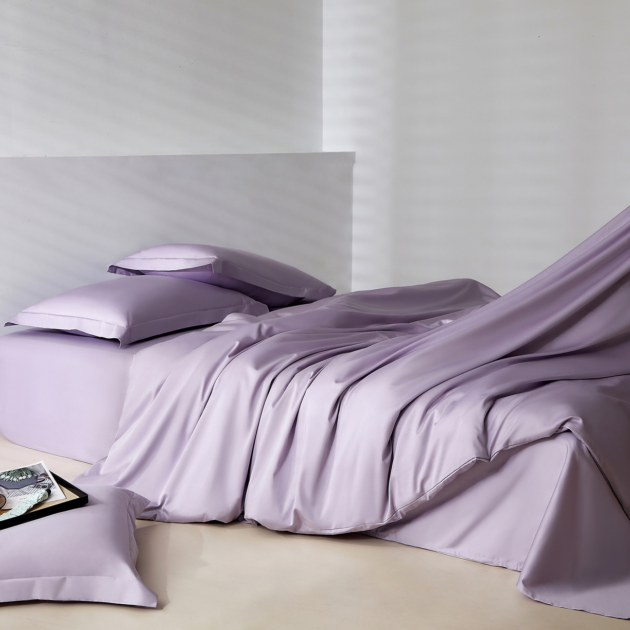 91家纺网 家纺一手货源 找家纺 （总）DoDo 兜兜 2026新款全棉纯棉50支长绒棉三四件套 可定做尺寸