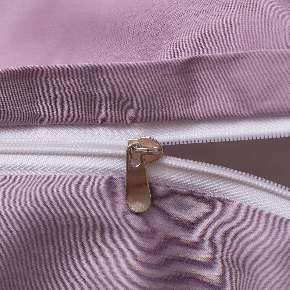 91家纺网 家纺一手货源 找家纺 DoDo 兜兜 2026新款全棉纯棉50支长绒棉单枕套 枕套单件 丝绒紫