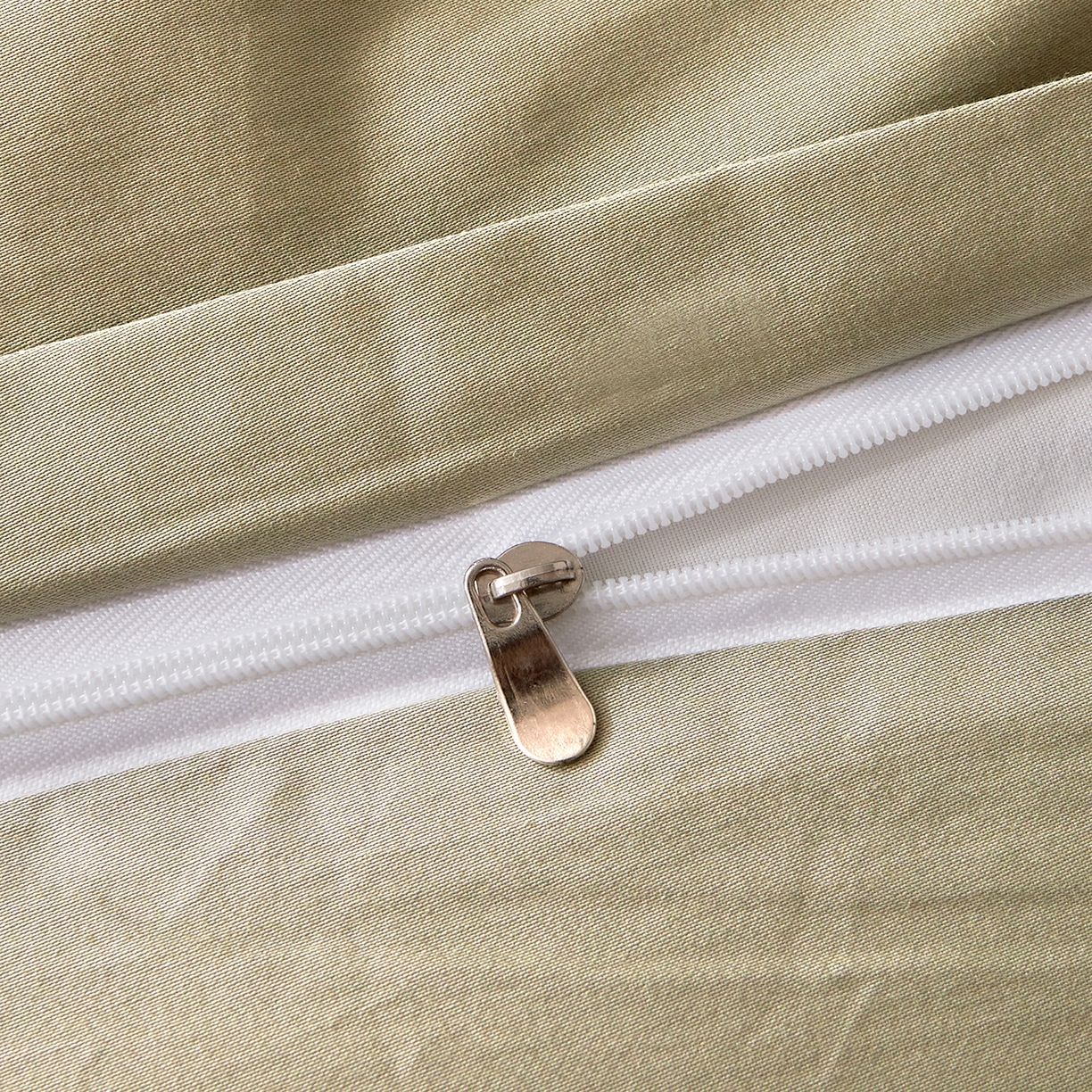 91家纺网 家纺一手货源 找家纺 DoDo 兜兜 2026新款全棉纯棉50支长绒棉单枕套 枕套单件 暮光绿