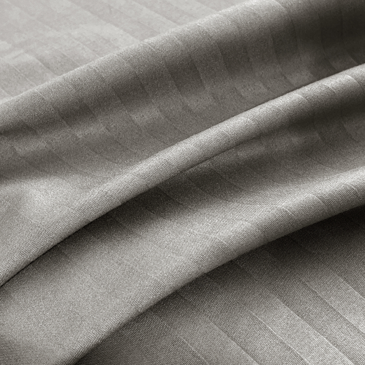 91家纺网 家纺一手货源 找家纺 恬澳家纺 2025新款简约磨毛压花床笠外贸跨境电商亚马逊速卖通单床笠三件套欧美尺寸多多跨境平台-场景二 条纹-深灰