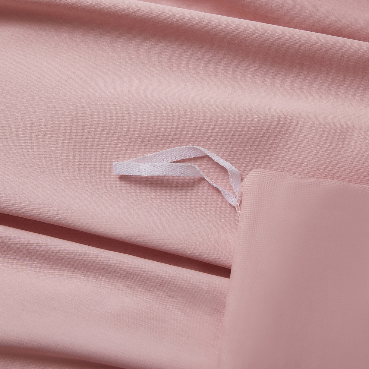 91家纺网 家纺一手货源 找家纺 DoDo 兜兜 2026新款全棉纯棉50支长绒棉单被套 被套单件 马卡龙粉