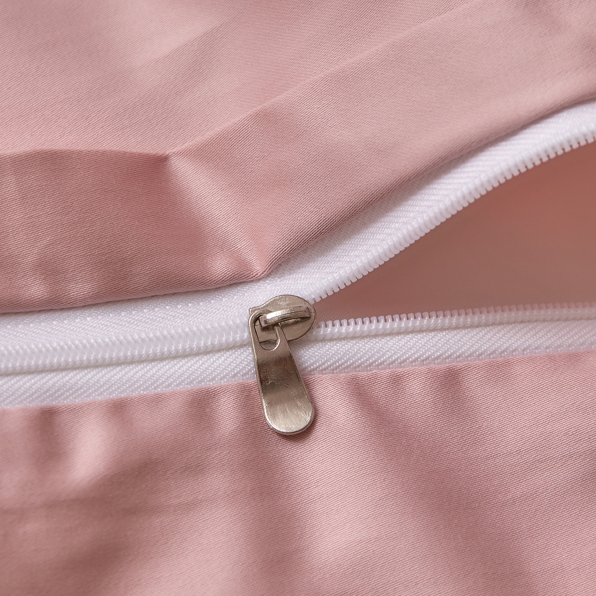 91家纺网 家纺一手货源 找家纺 DoDo 兜兜 2026新款全棉纯棉50支长绒棉单被套 被套单件 马卡龙粉