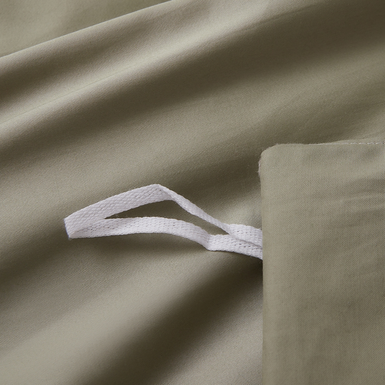 91家纺网 家纺一手货源 找家纺 DoDo 兜兜 2026新款全棉纯棉50支长绒棉单被套 被套单件 暮光绿