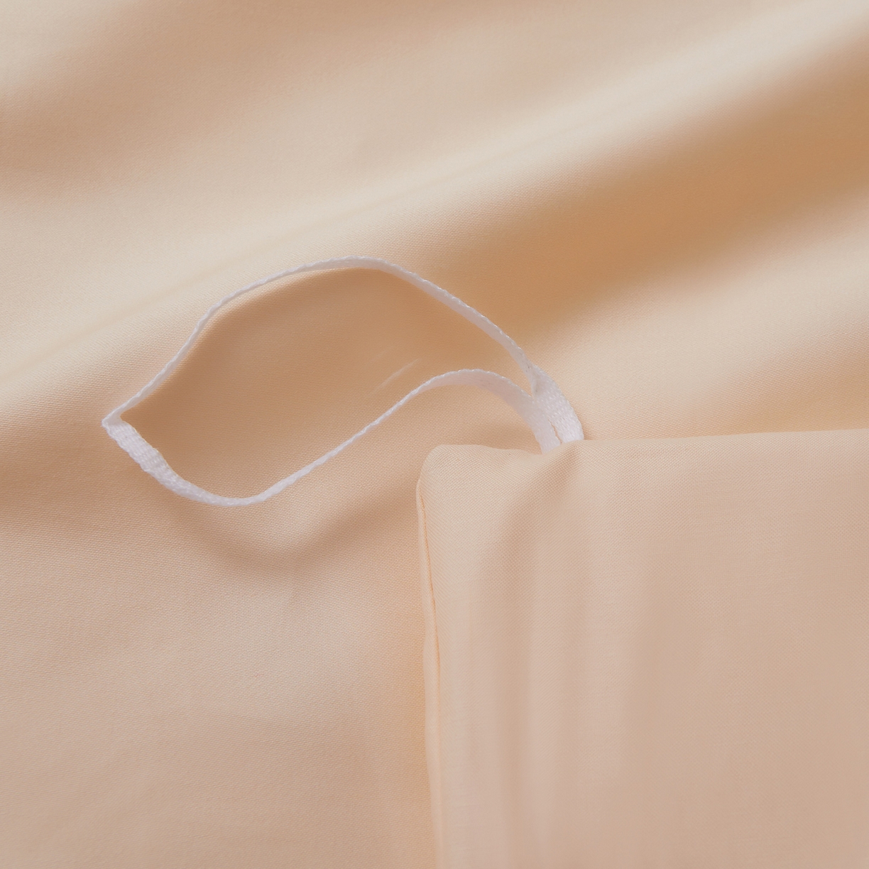 91家纺网 家纺一手货源 找家纺 DoDo 兜兜 2026新款全棉纯棉50支长绒棉单被套 被套单件 奶茶色