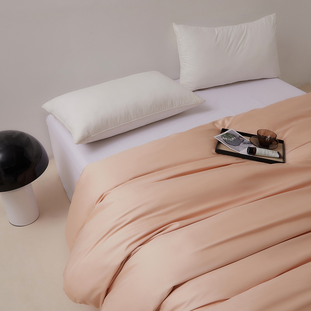 91家纺网 家纺一手货源 找家纺 DoDo 兜兜 2026新款全棉纯棉50支长绒棉单被套 被套单件 香槟色