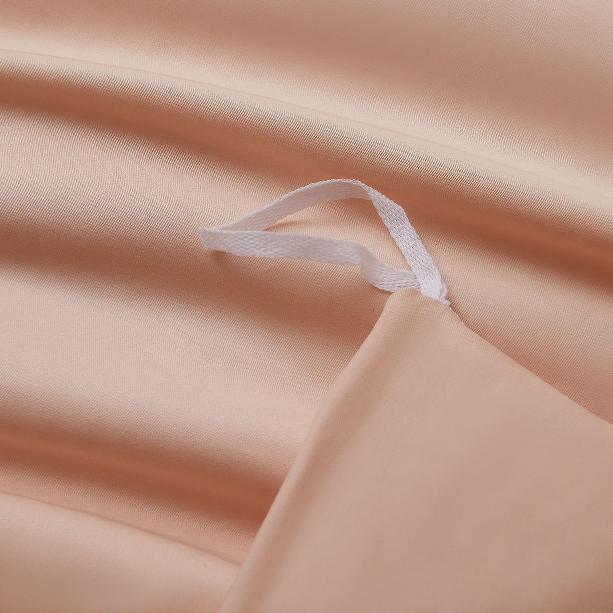 91家纺网 家纺一手货源 找家纺 DoDo 兜兜 2026新款全棉纯棉50支长绒棉单被套 被套单件 香槟色