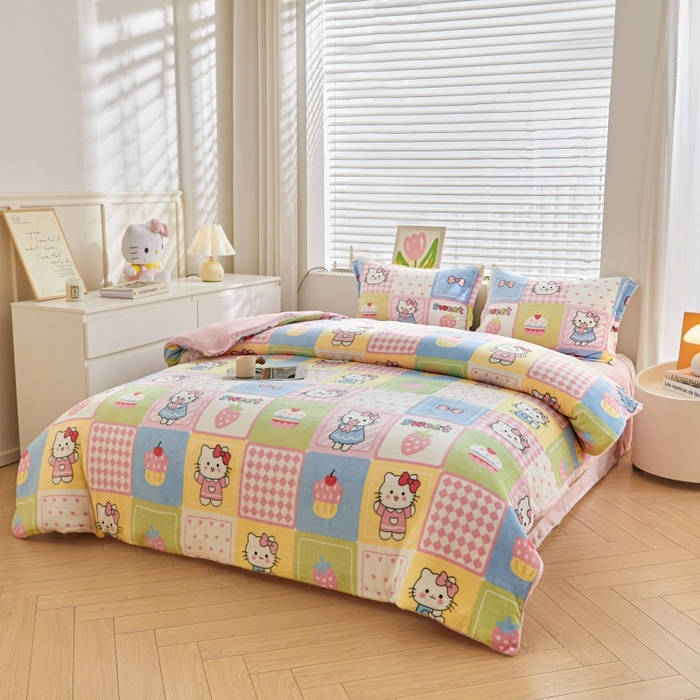 91家纺网 家纺一手货源 找家纺 （总）艾特你 2025新款卡通可拆卸棉花被冬被被子被芯