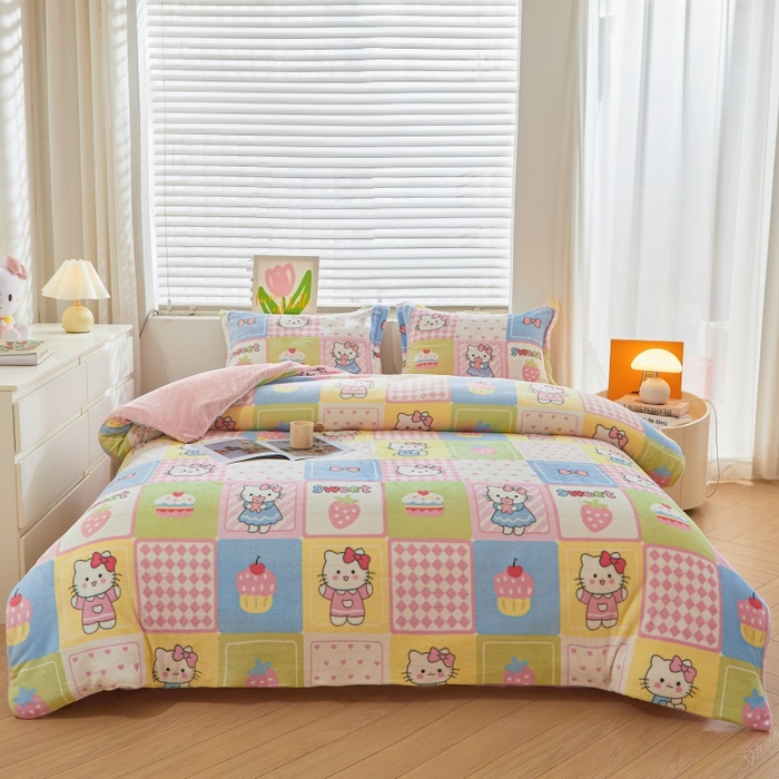 91家纺网 家纺一手货源 找家纺 （总）艾特你 2025新款卡通可拆卸棉花被冬被被子被芯