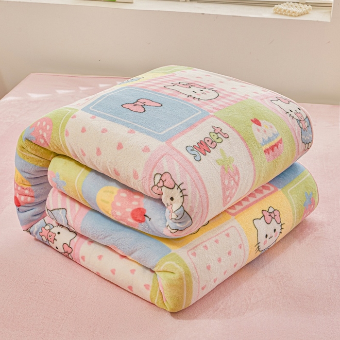 91家纺网 家纺一手货源 找家纺 （总）艾特你 2025新款卡通可拆卸棉花被冬被被子被芯