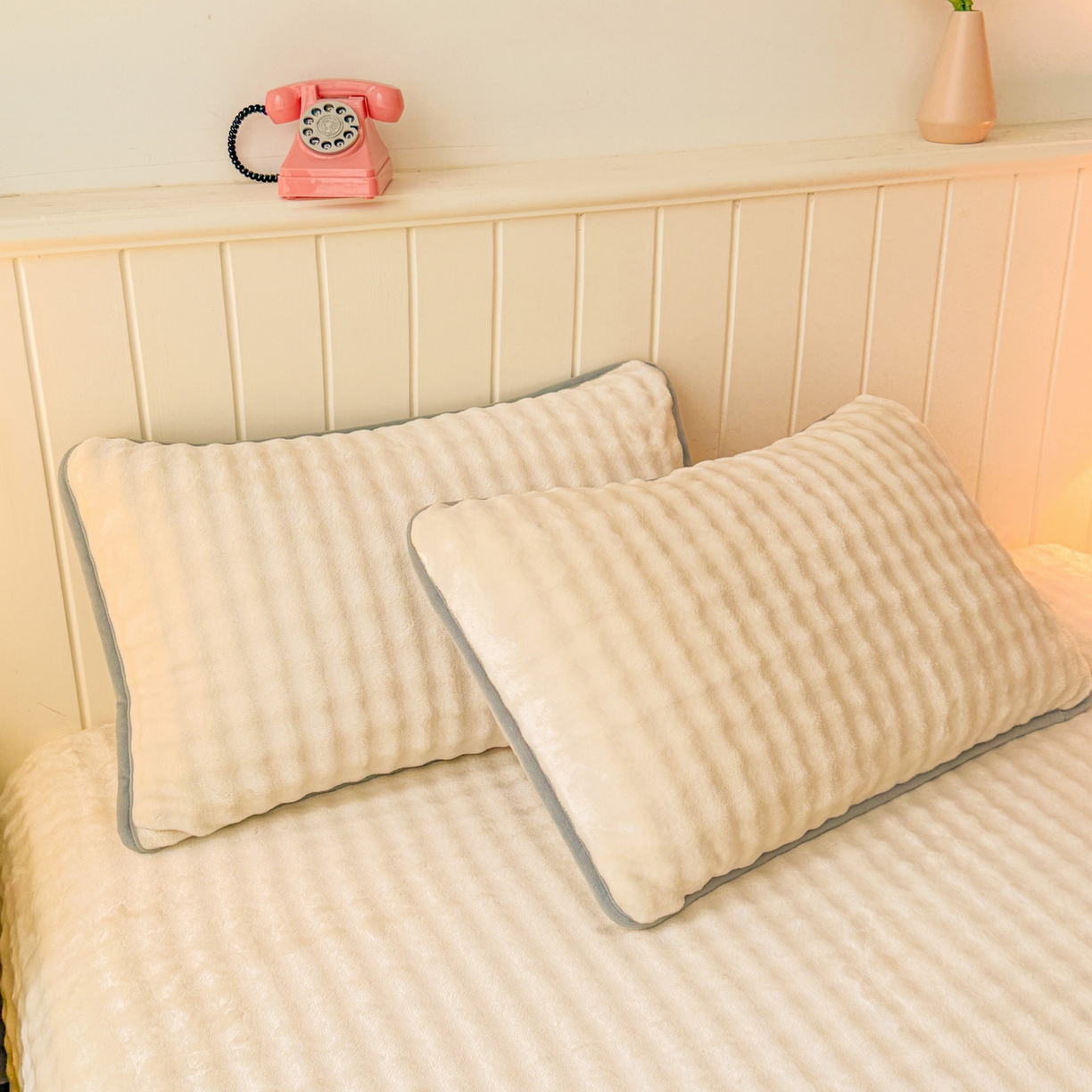 91家纺网 家纺一手货源 找家纺 （总）爱思凯家纺 2025新款加厚泡泡绒纯色单品床单单件床单