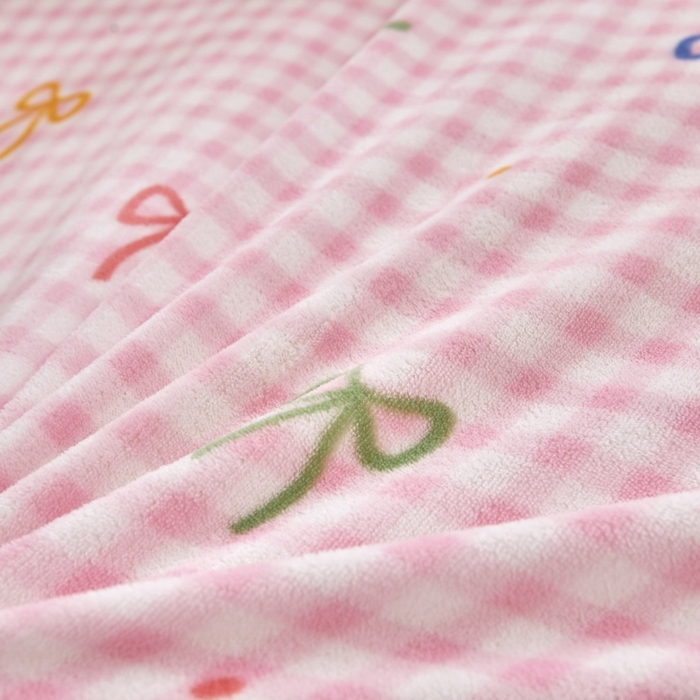 91家纺网 家纺一手货源 找家纺 艾特你 2025新款卡通可拆卸棉花被冬被被子被芯 粉蝴蝶