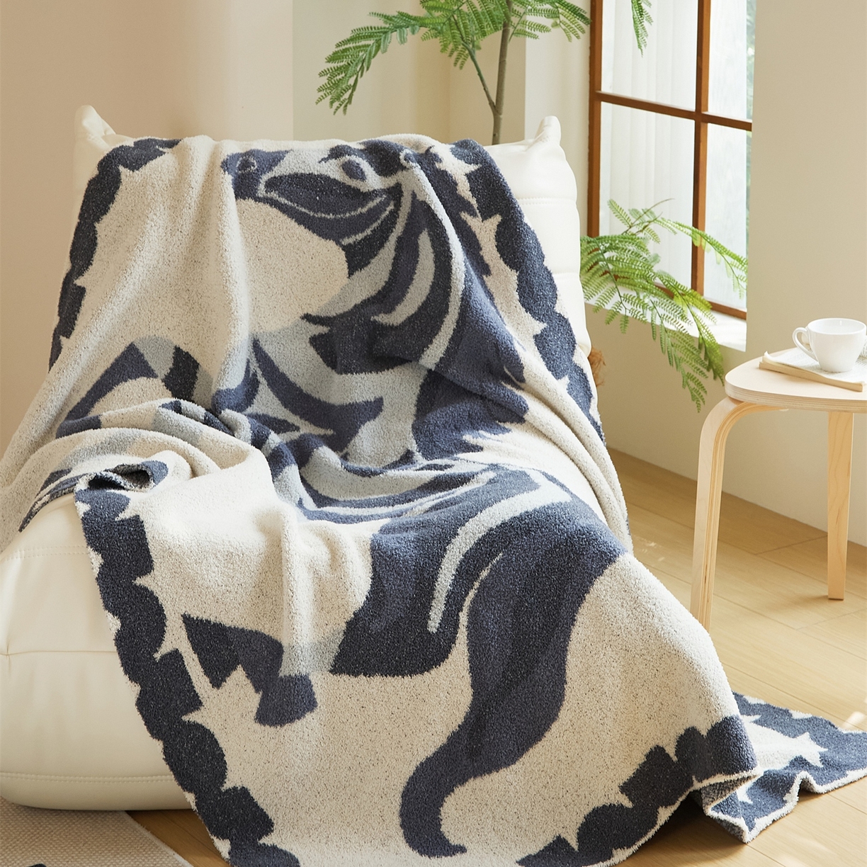 91家纺网 家纺一手货源 找家纺 （总）暖绵绵家纺 2025新款半边绒毛毯毯子-玛达恩