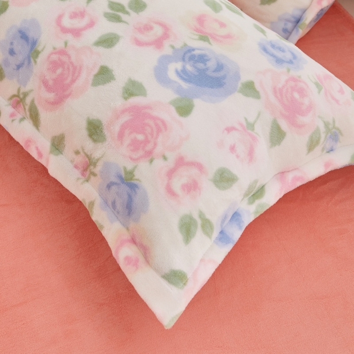 91家纺网 家纺一手货源 找家纺 艾特你 2025新款卡通可拆卸棉花被冬被被子被芯 玫瑰花海