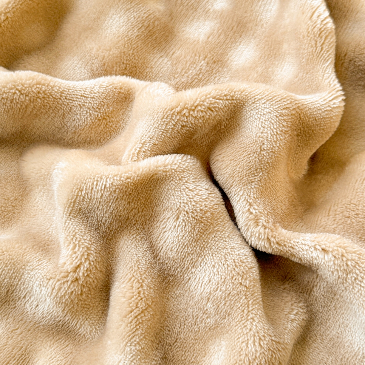 91家纺网 家纺一手货源 找家纺 爱思凯家纺 2025新款加厚泡泡绒纯色单品床单单件床单 松饼熊床单-卡其