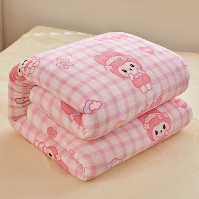 91家纺网 家纺一手货源 找家纺 艾特你 2025新款卡通可拆卸棉花被冬被被子被芯 星星小美