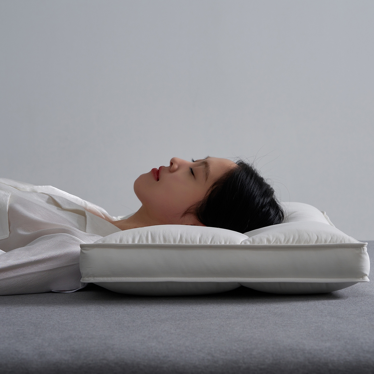 91家纺网 家纺一手货源 找家纺 （总）乐可 2025新款鹅绒定型枕枕头枕芯